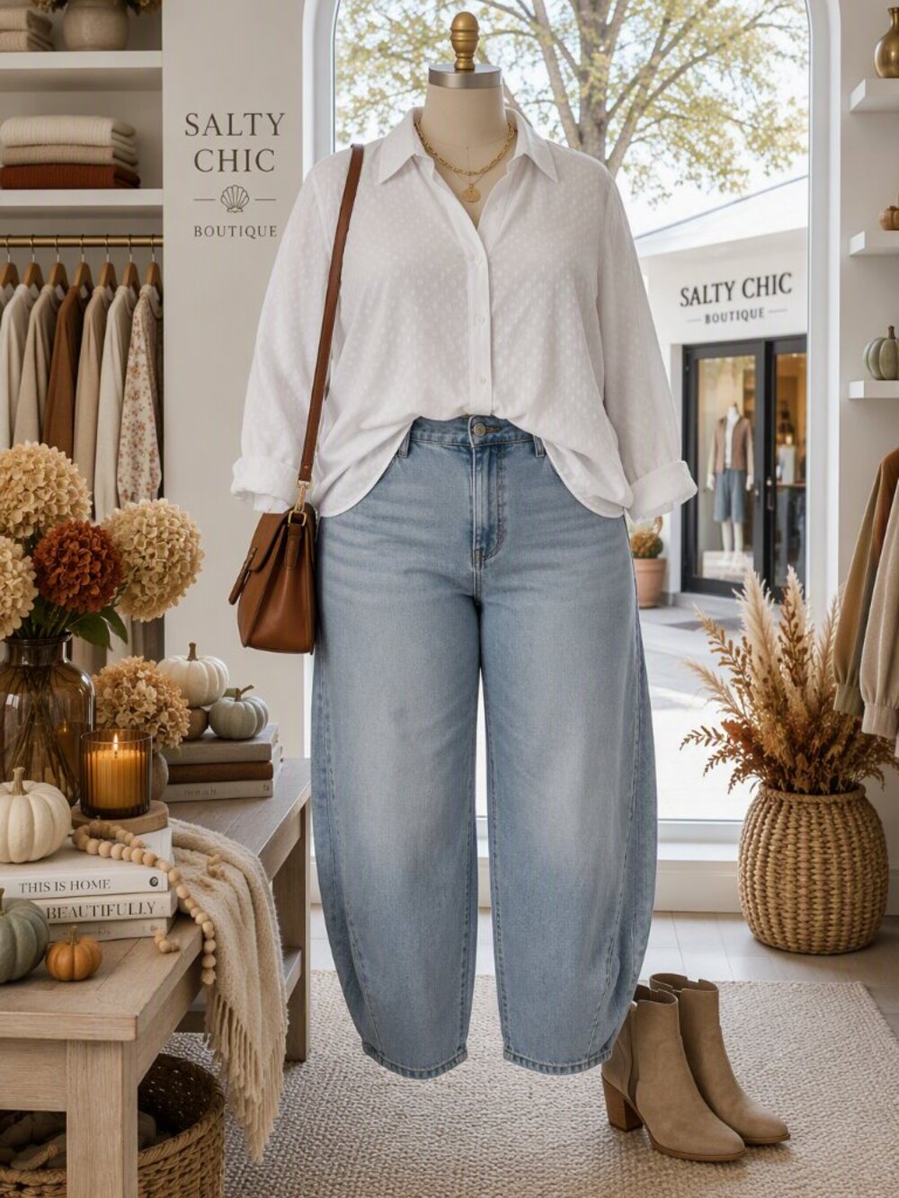 Foxcroft White Button-Down Shirt with Subtle Dot Jacquard